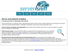 Tablet Screenshot of extern.serversniff.net